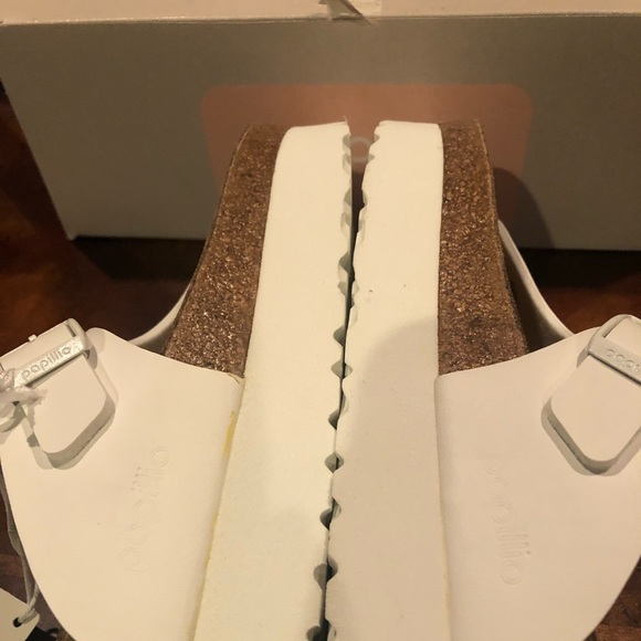 Papillio Gizeh platform white 8 medium new - Picture 3 of 4